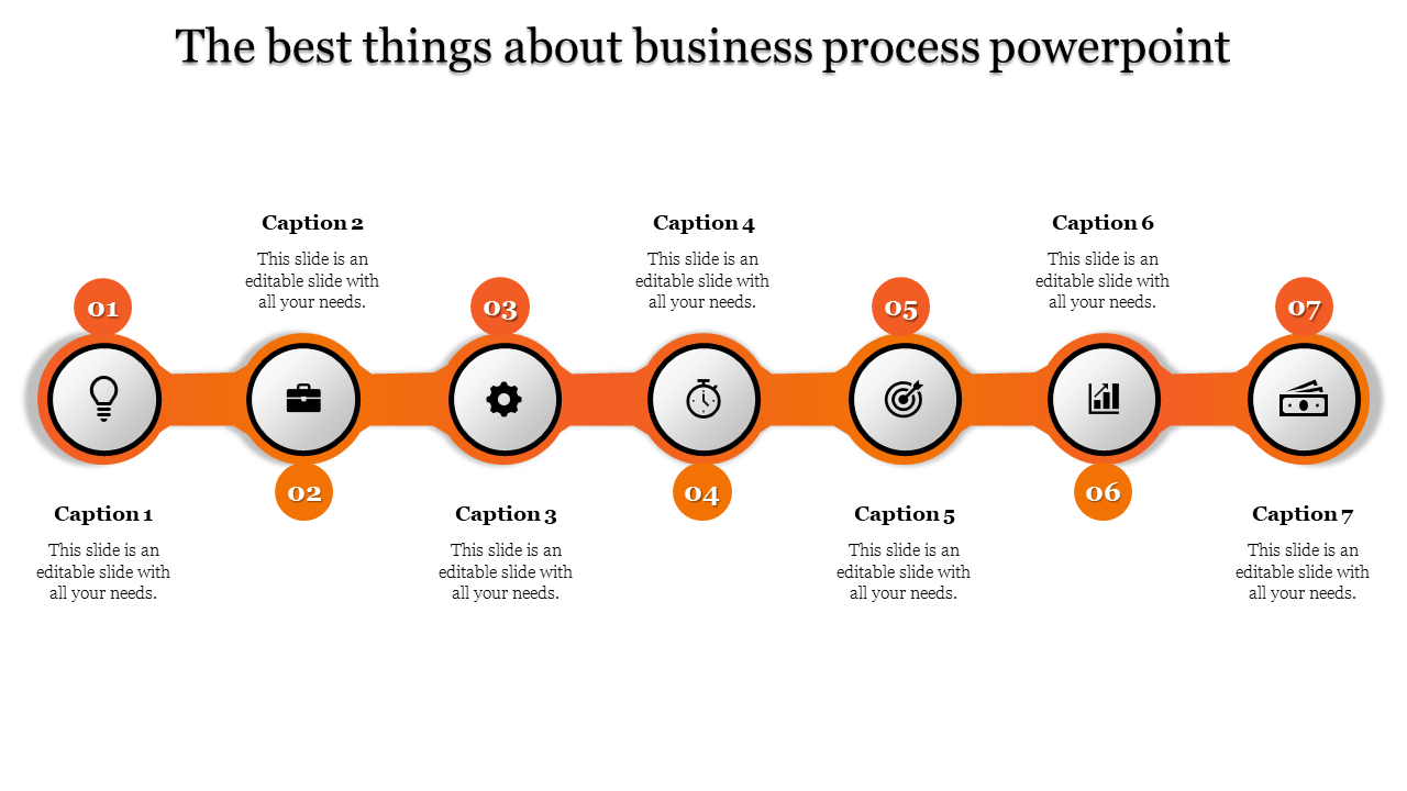 business process powerpoint-7-Orange